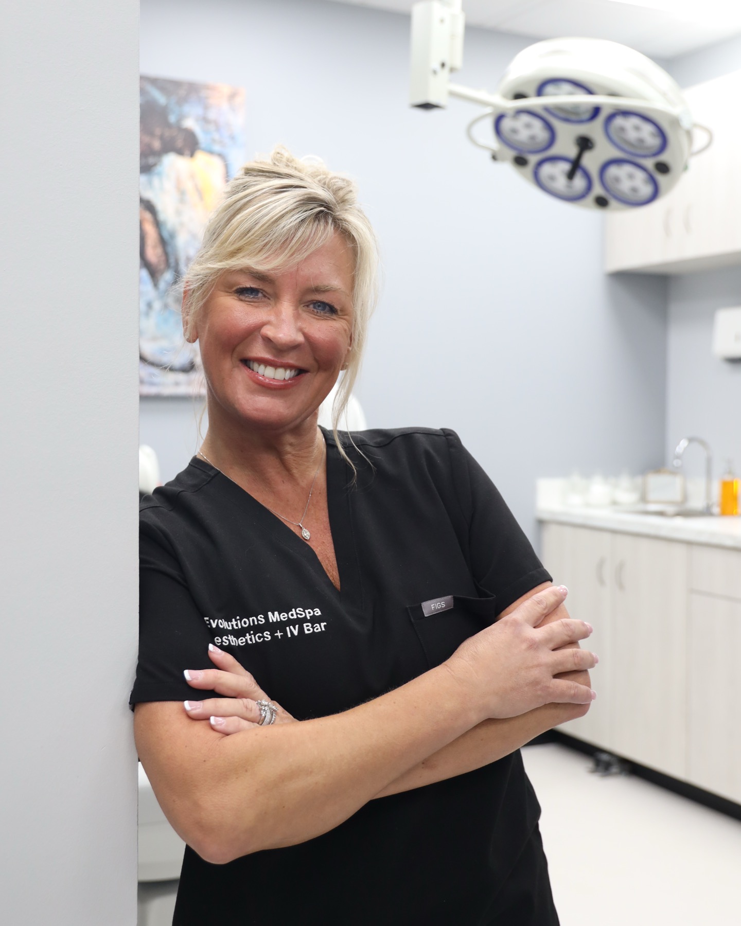 Evolutions MedSpa patient care desk